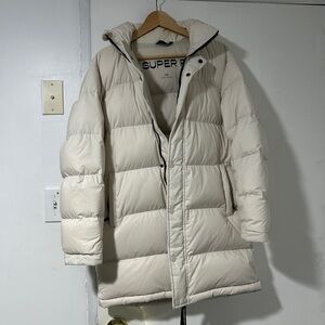 Aritzia Super Puff Mid - Matte Pearl